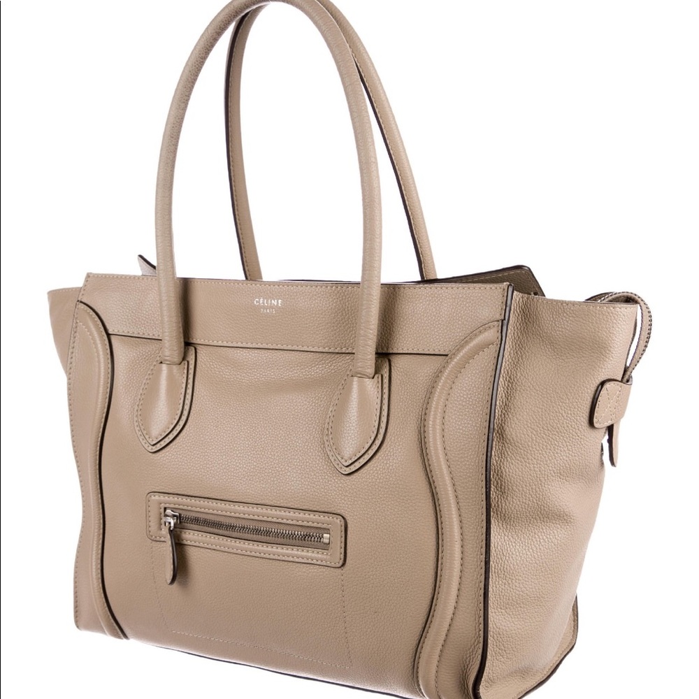 Celine Shoulder Luggage Tote Dune Shopper Bag - Picture 8 of 8